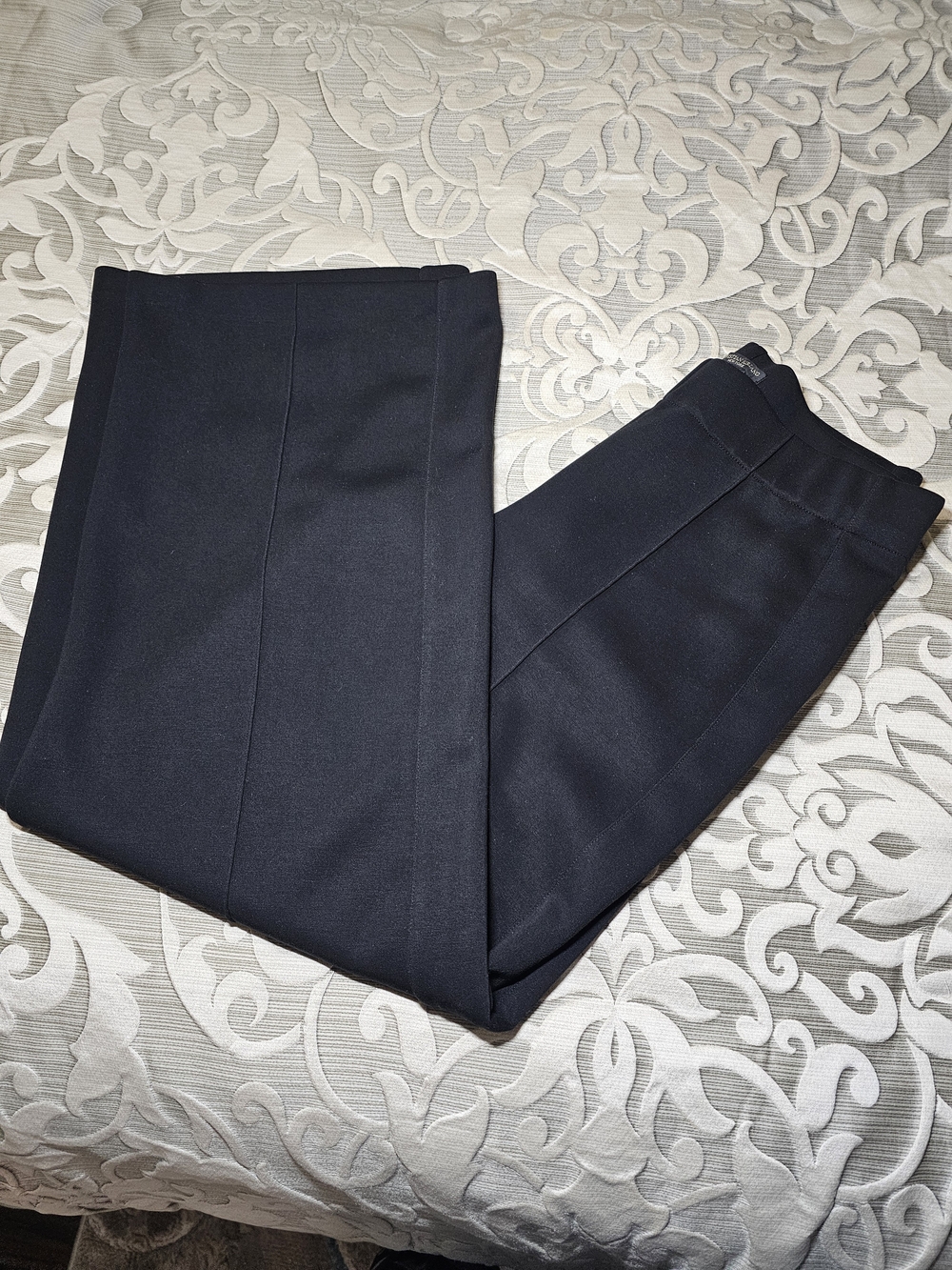 Christian Siriano Black High-Waist Tailored Shorts